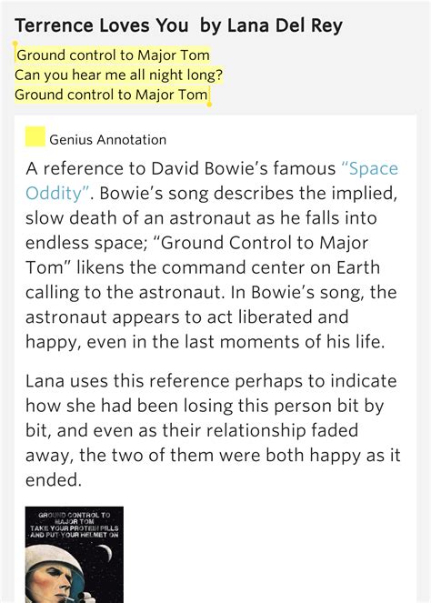 meaning of the song major tom